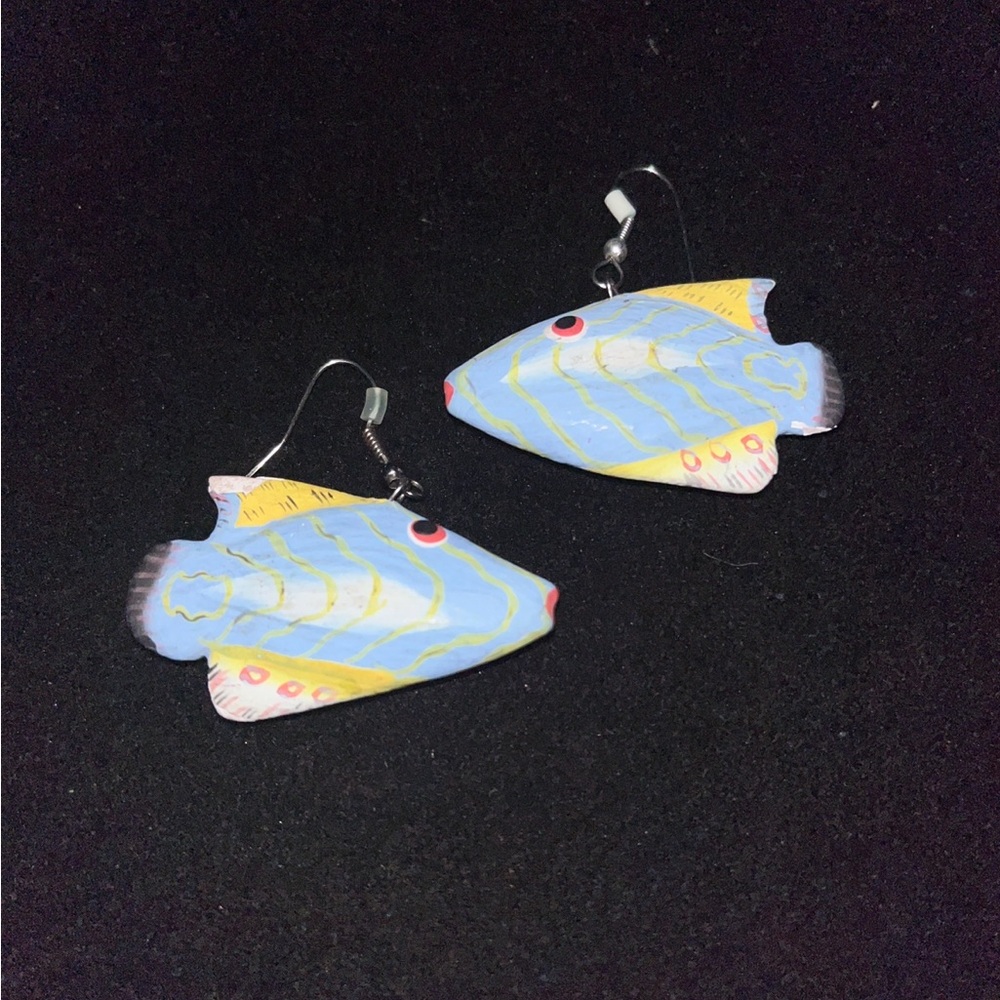 Colorful Fish-Shaped Earrings for Pet Fish Lovers